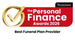 Logo for the Personal Finance Awards 2026 Best Funeral Plan Provider Nominee
